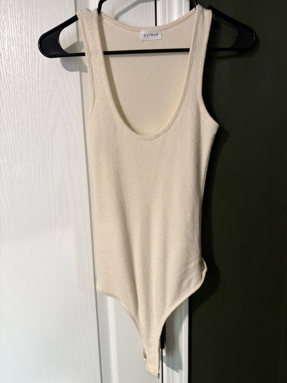 Cream Clyque Bodysuit Small